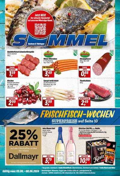 Angebote von Supermärkte in Wolfratshausen | Exklusive Deals und Schnäppchen Bis 08.06.2024 in Simmel | 3.6.2024 - 8.6.2024