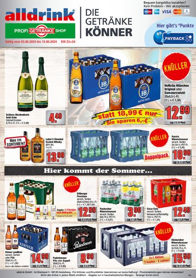 Angebote von Supermärkte in Worms | Sonderangebote für Sie in Profi Getränke | 2.6.2024 - 15.6.2024