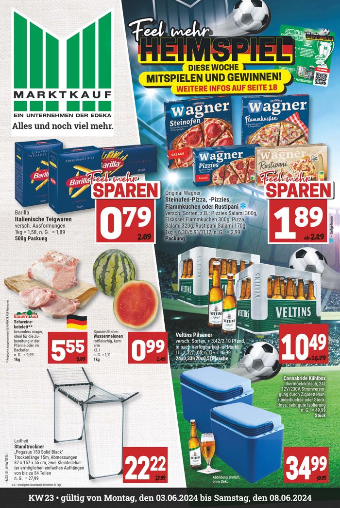 Marktkauf Katalog in Wilhelmshaven | Top-Angebote für Sparfüchse | 2.6.2024 - 16.6.2024