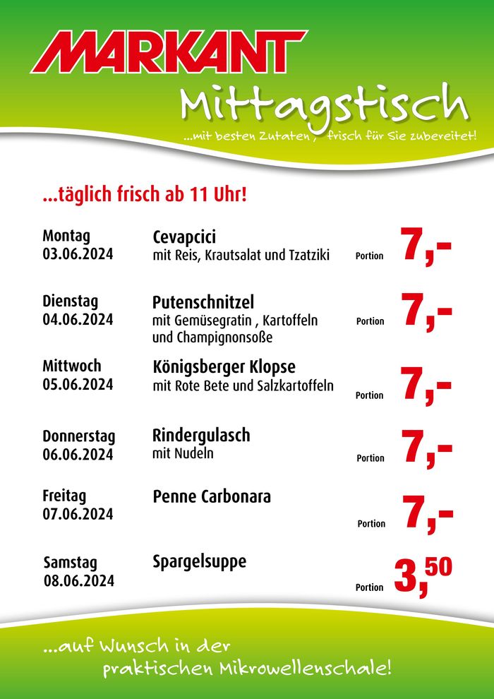 Markant Katalog in Krummesse | Top-Deals für alle Kunden | 2.6.2024 - 16.6.2024