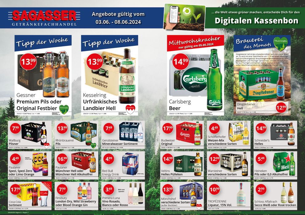 Sagasser Katalog in Erfurt | Unsere aktuellen Angebote auf einen Blick! | 3.6.2024 - 8.6.2024