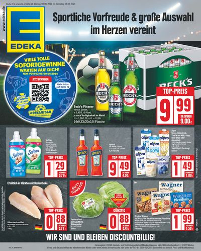 Angebote von Supermärkte in Vetschau-Spreewald | Sonderangebote für Sie in EDEKA | 2.6.2024 - 8.6.2024