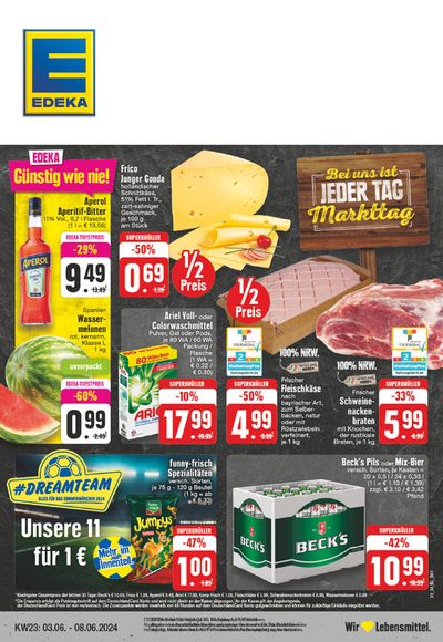 Angebote von Supermärkte in Viersen | Unsere besten Schnäppchen in EDEKA | 2.6.2024 - 8.6.2024