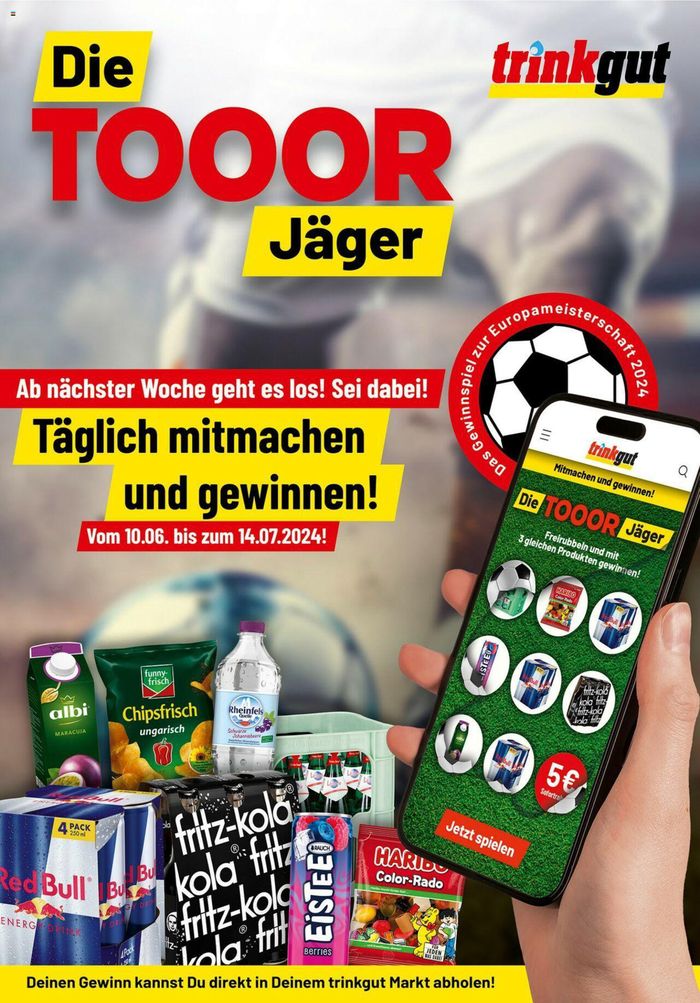 trinkgut Katalog in Leverkusen | trinkgut Angebote | 3.6.2024 - 8.6.2024