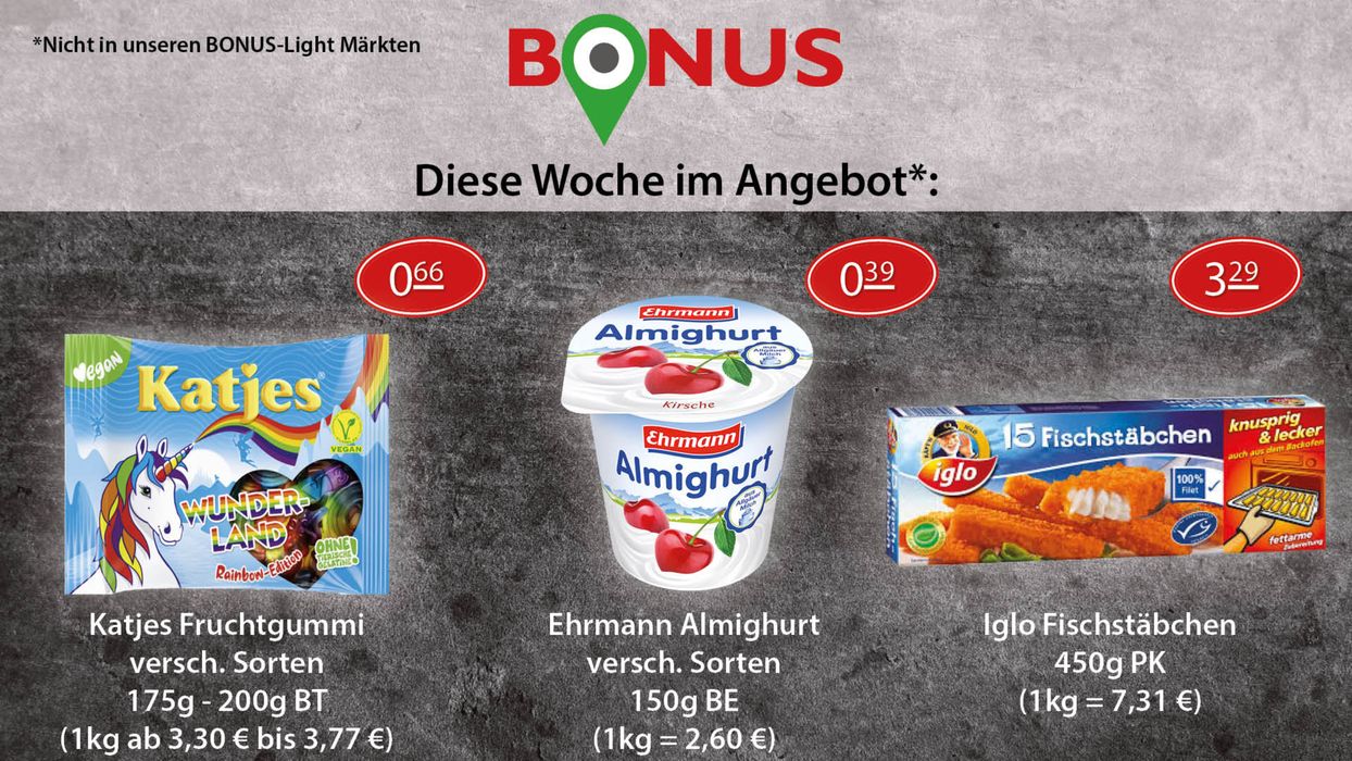 Bonus Katalog in Reutlingen | Angebote Bonus | 3.6.2024 - 10.6.2024