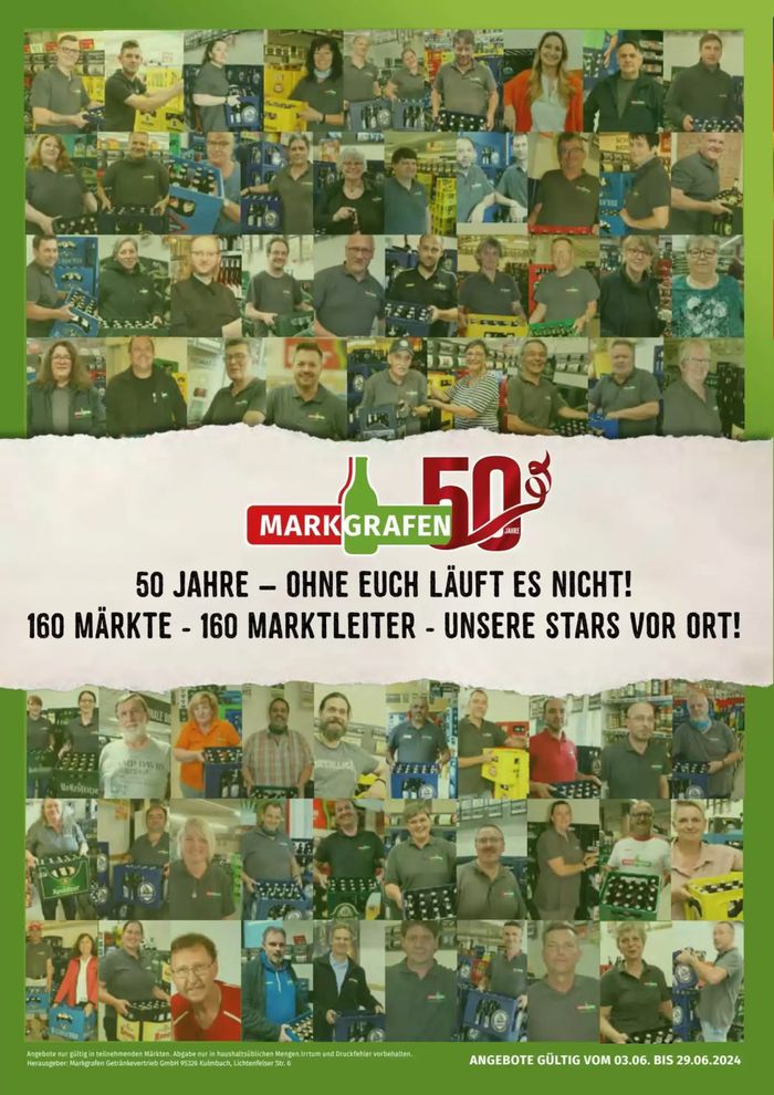 Markgrafen Katalog in Dresden | 50 Jahre | 3.6.2024 - 15.6.2024