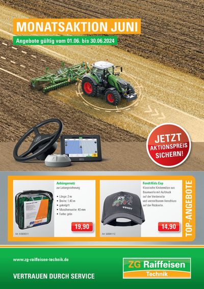 Angebote von Baumärkte und Gartencenter in Villingen-Schwenningen | Monatsaktion Juni in ZG Raiffeisen | 6.6.2024 - 30.6.2024