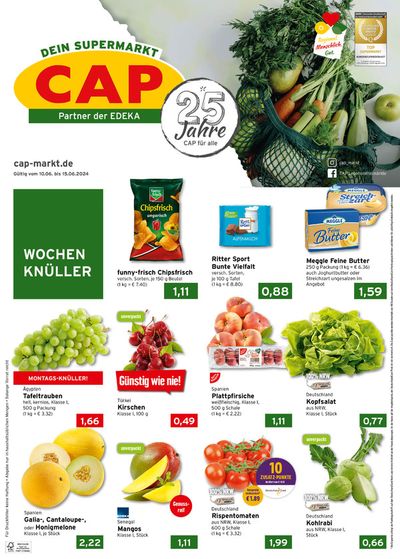 CAP Markt Katalog in Bonn | Neue Angebote zum Entdecken | 10.6.2024 - 15.6.2024
