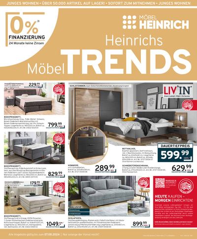 Angebote von Möbelhäuser in Ahrensfelde | Exklusive Deals für unsere Kunden in Möbel Heinrich | 8.6.2024 - 22.6.2024