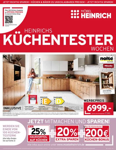 Angebote von Möbelhäuser in Ahrensfelde | Jetzt sparen mit unseren Deals in Möbel Heinrich | 8.6.2024 - 22.6.2024