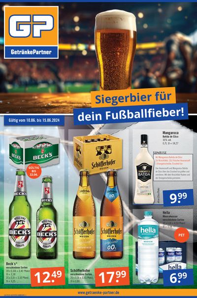 GetränkePartner Katalog in Berlin | Unsere besten Angebote für Sie | 9.6.2024 - 23.6.2024