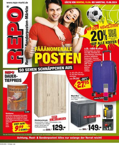 Repo Markt Katalog in Göhren-Lebbin | Top-Deals für alle Kunden | 9.6.2024 - 23.6.2024