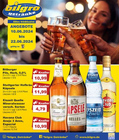 Angebote von Supermärkte in Eppelheim | Bilgro flugblatt in Bilgro | 10.6.2024 - 22.6.2024