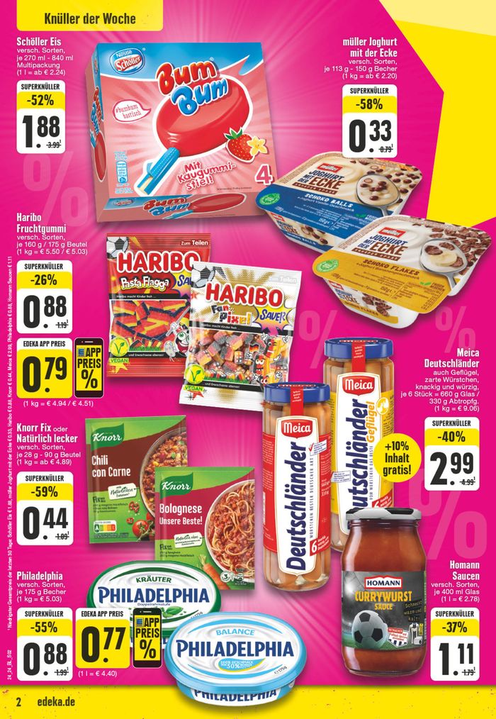 EDEKA Katalog in Dortmund | Top-Angebote für Sparfüchse | 9.6.2024 - 15.6.2024