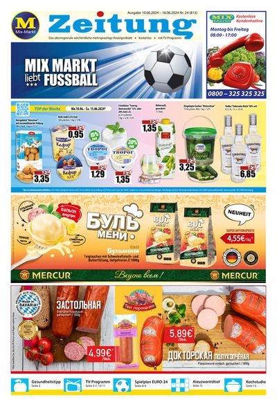 Angebote von Supermärkte in Singen (Hohentwiel) | Mix Markt Angebote  in Mix Markt | 10.6.2024 - 24.6.2024