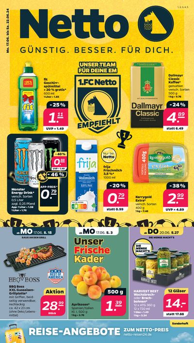 Angebote von Kaufhäuser in Neustrelitz | Unsere besten Angebote für Sie in Netto | 16.6.2024 - 22.6.2024