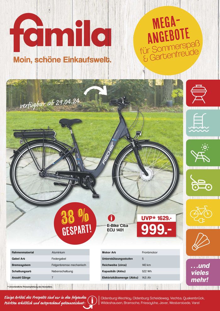 Famila Nordwest Westerstede Am Esch 7 Angebote und Öffnungszeiten