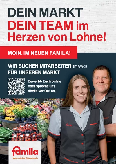 famila Nordwest Katalog in Löhne | MOIN. IM NEUEN FAMILA! | 3.4.2024 - 31.12.2024