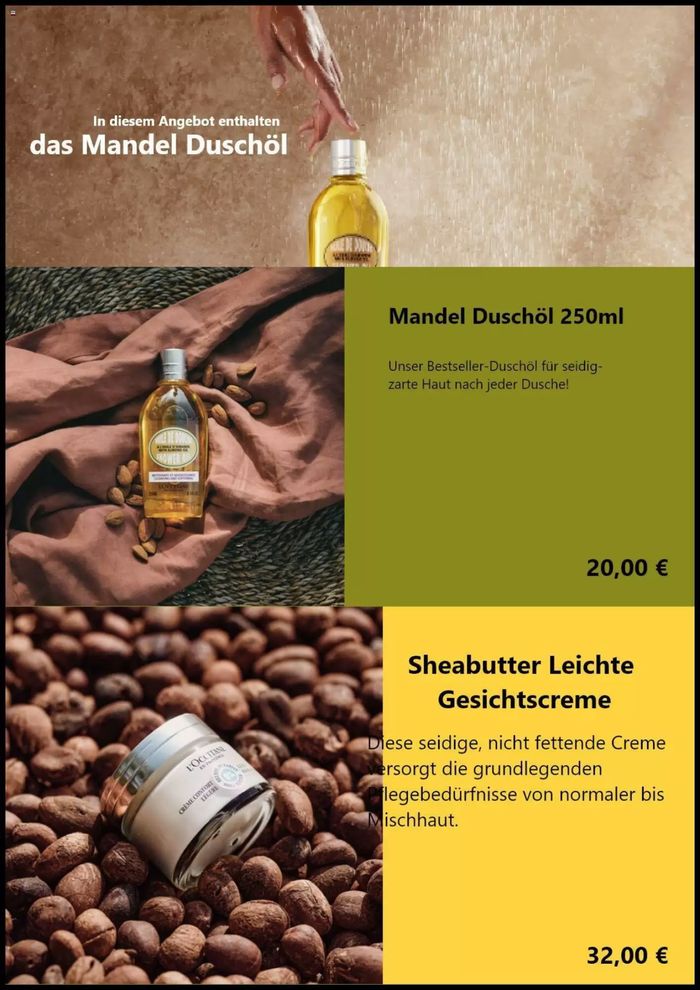L'Occitane Katalog in Mannheim | Das Mandel Duschöl | 11.6.2024 - 14.6.2024