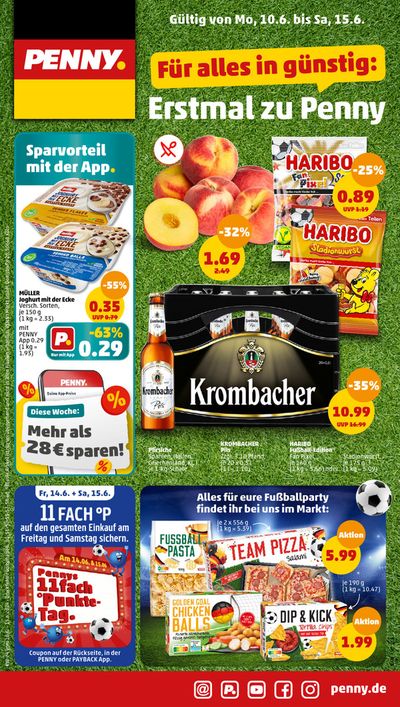 Angebote von Discounter in Erfurt | Tolles Angebot für Schnäppchenjäger in Penny | 10.6.2024 - 15.6.2024