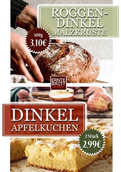 Angebote von Restaurants in Dallgow-Döberitz | Montasaktion in Erntebrot | 12.6.2024 - 30.6.2024