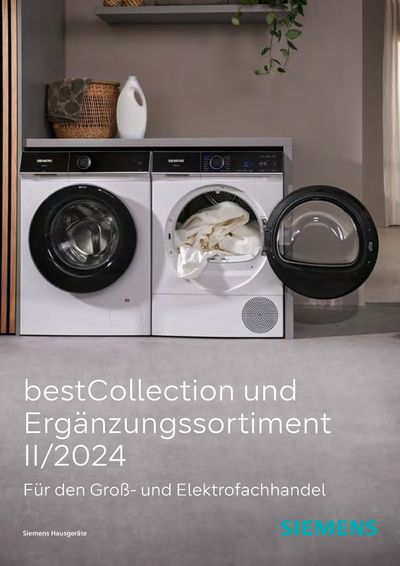SIEMENS Katalog in Duisburg | bestCollection und Ergänzungssortiment II/2024 | 13.6.2024 - 31.12.2024