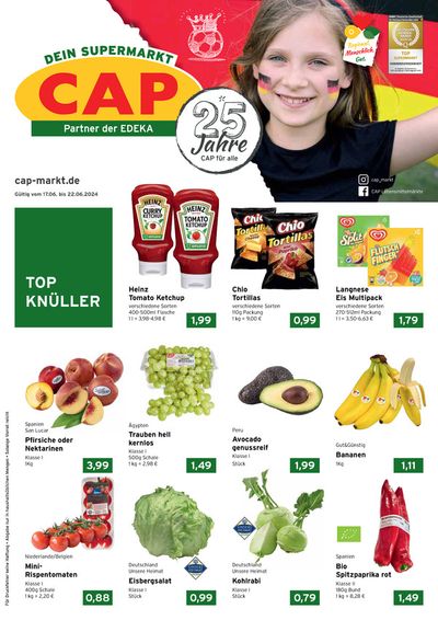 Angebote von Supermärkte in Winnenden | Unsere besten Deals für Sie in CAP Markt | 17.6.2024 - 22.6.2024