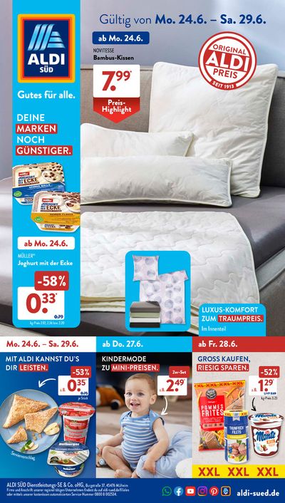 Aldi Süd Katalog in Berkheim | Unsere besten Angebote für Sie | 24.6.2024 - 29.6.2024