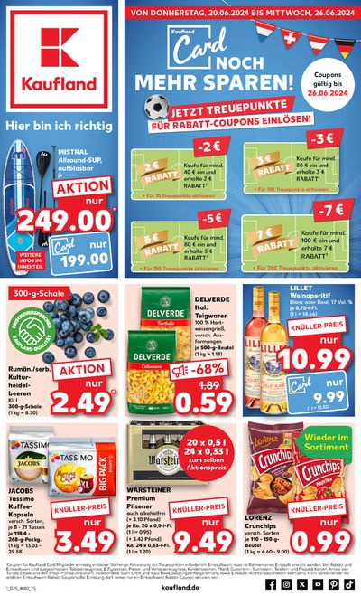 Angebote von Supermärkte in Winnenden | Attraktive Sonderangebote für alle in Kaufland | 16.6.2024 - 26.6.2024