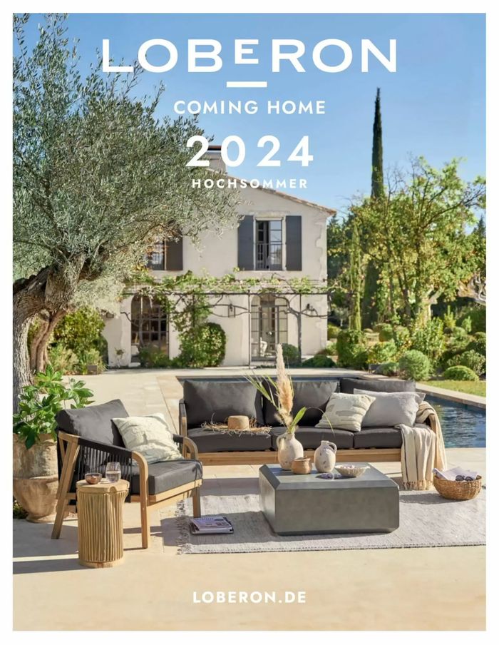 Loberon Katalog | Coming Home 2024 Hochsommer | 20.6.2024 - 31.8.2024