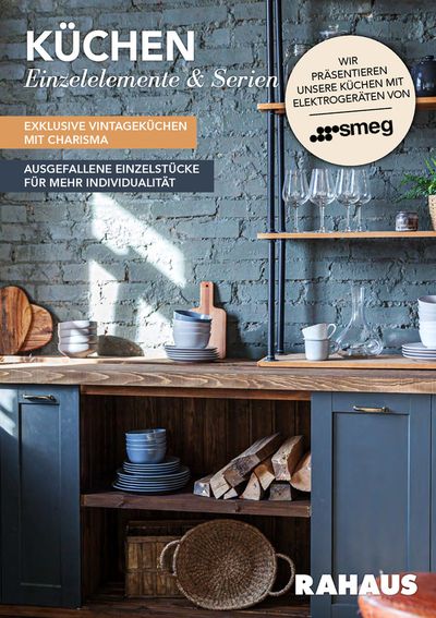 Möbel Rahaus Katalog | Küchen Einzelelemente & Serien | 25.6.2024 - 31.12.2024