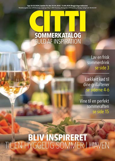 CITTI Markt Katalog | Dänemark Sommerkatalog | 26.6.2024 - 13.8.2024