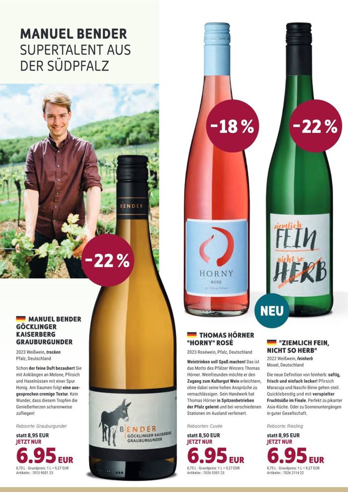 Vino Weinmarkt Katalog | Sommerweintraum | 2.7.2024 - 28.7.2024
