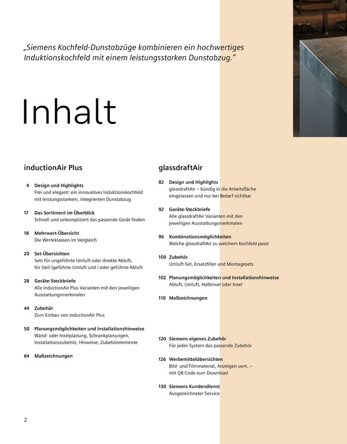 SIEMENS Katalog | Kochfeld-Dunstabzüge | 4.7.2024 - 31.12.2024
