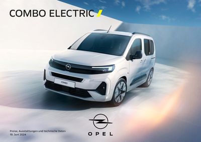 Opel Katalog | Opel Neuer Combo Electric | 5.7.2024 - 5.7.2025