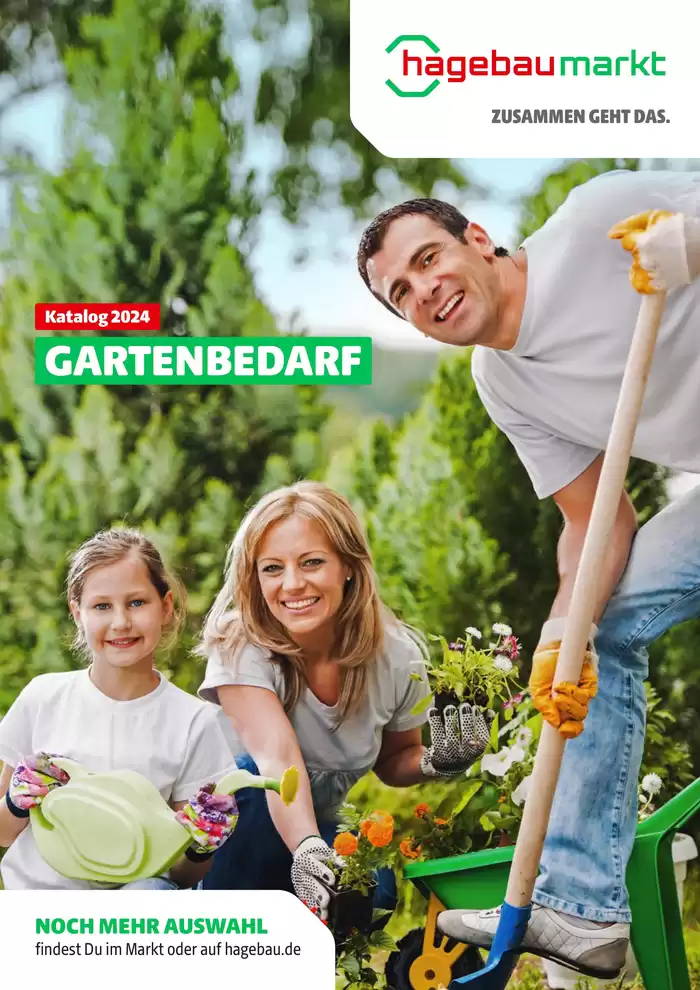 hagebau Fachhandel Katalog in Straubing | Gartenbedarf | 5.7.2024 - 31.12.2024