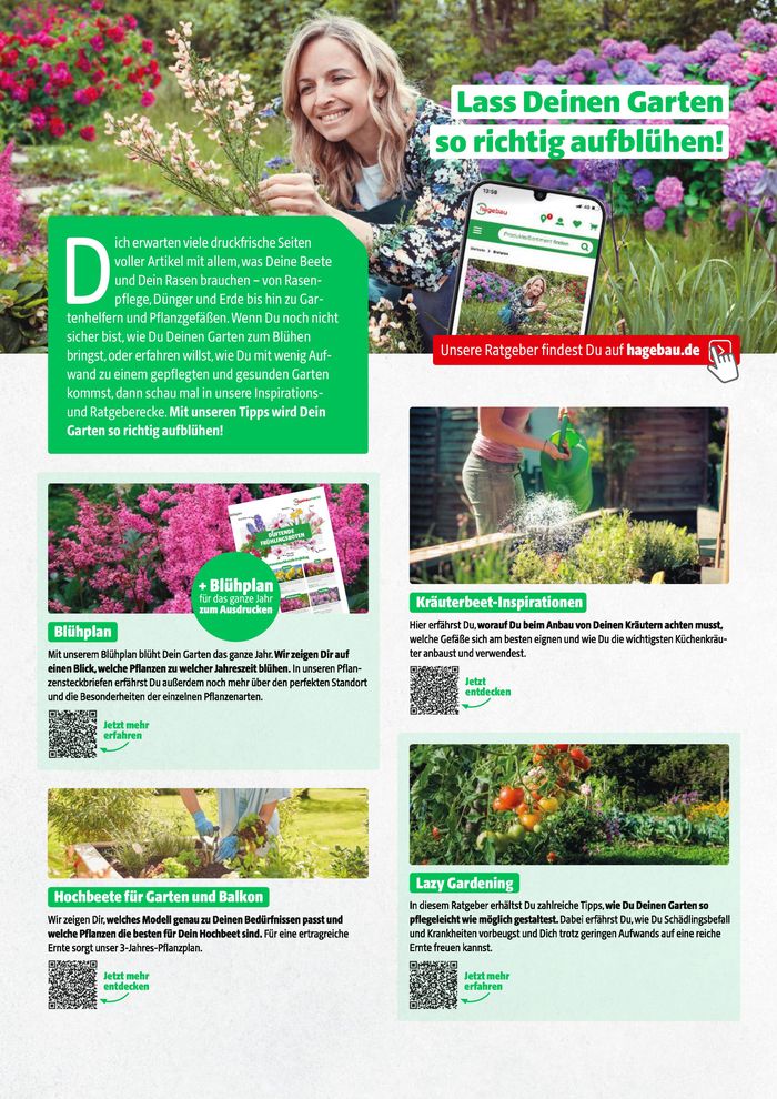 hagebau Fachhandel Katalog in Garding | Gartenbedarf | 5.7.2024 - 31.12.2024