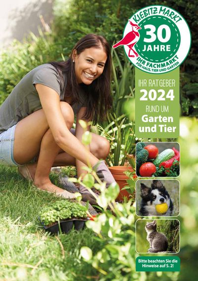 Angebote von Baumärkte und Gartencenter in Marburg | 30 Jahre Kiebitzmarkt in Kiebitzmarkt | 5.7.2024 - 31.12.2024