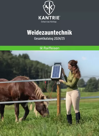 ZG Raiffeisen Katalog in Heddesheim | Weidezauntechnik | 5.7.2024 - 31.12.2024