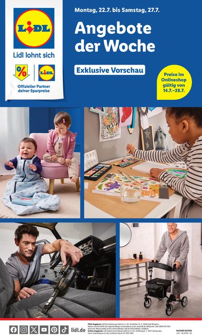 Lidl Katalog in Berlin | Angebote für Schnäppchenjäger | 22.7.2024 - 27.7.2024