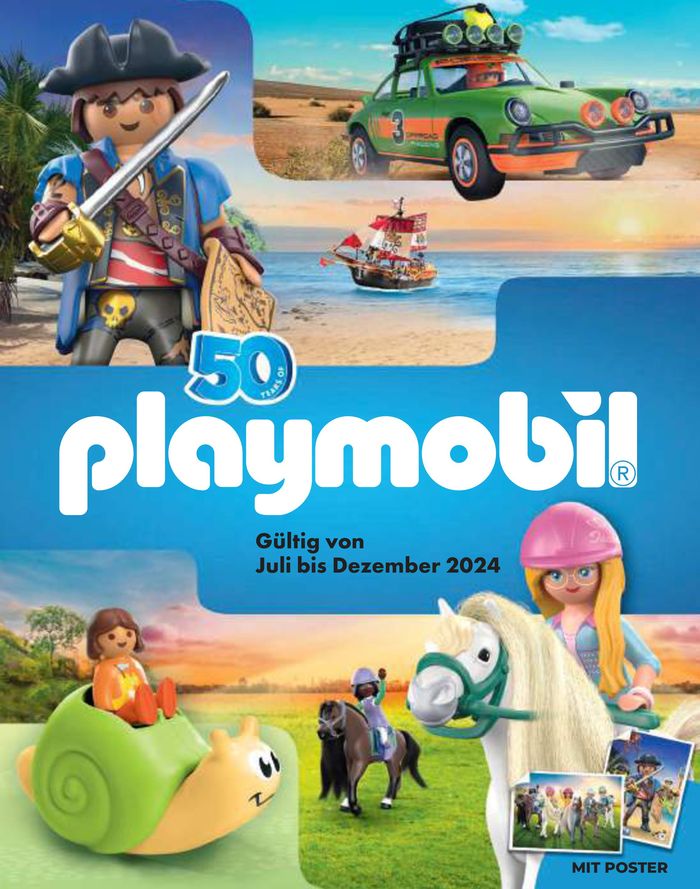 Playmobil Katalog | 50 Years Of Playmobil | 9.7.2024 - 31.12.2024
