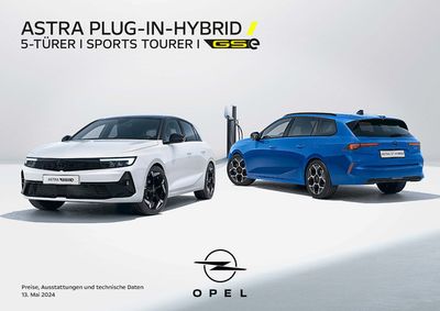 Angebote von Auto, Motorrad und Werkstatt | Opel Astra 5-Türer Plug-in-Hybrid in Opel | 13.7.2024 - 13.7.2025