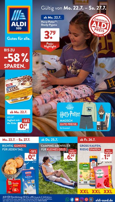 Aldi Süd Katalog in Saarbrücken | Tolle Rabatte auf ausgewählte Produkte | 22.7.2024 - 27.7.2024