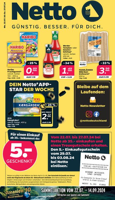 Netto Katalog in Dresden | Angebote für Schnäppchenjäger | 21.7.2024 - 27.7.2024
