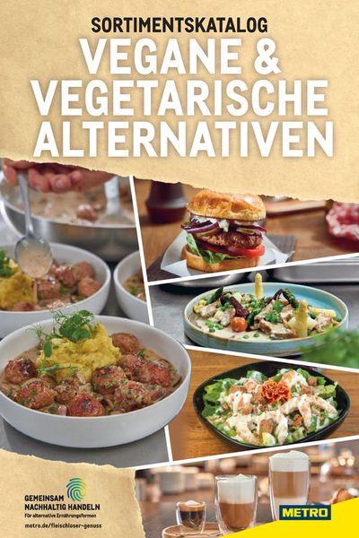 Metro Katalog in Brandenburg an der Havel | Sortimentskatalog Vegane & Vegetarische Alternativen | 15.7.2024 - 29.7.2024