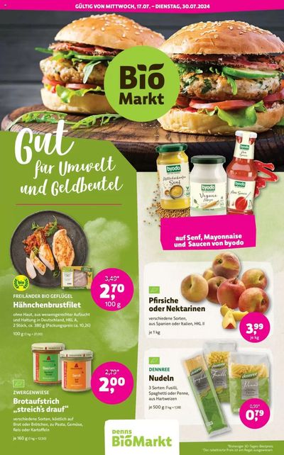 Angebote von Supermärkte in Berlin | Gut Für Umwelt Und Geldbeutel in BioMarkt | 17.7.2024 - 30.7.2024