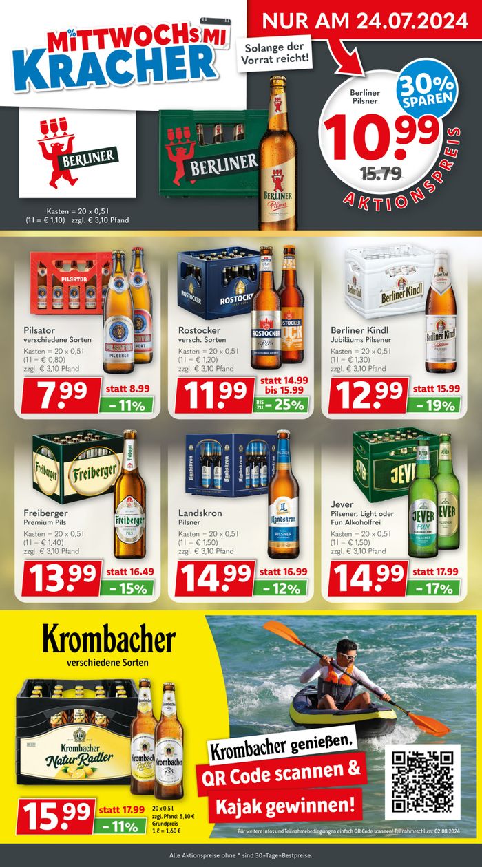 Getränkeland Katalog in Rostock | Aktuelle Schnäppchen und Angebote | 21.7.2024 - 4.8.2024