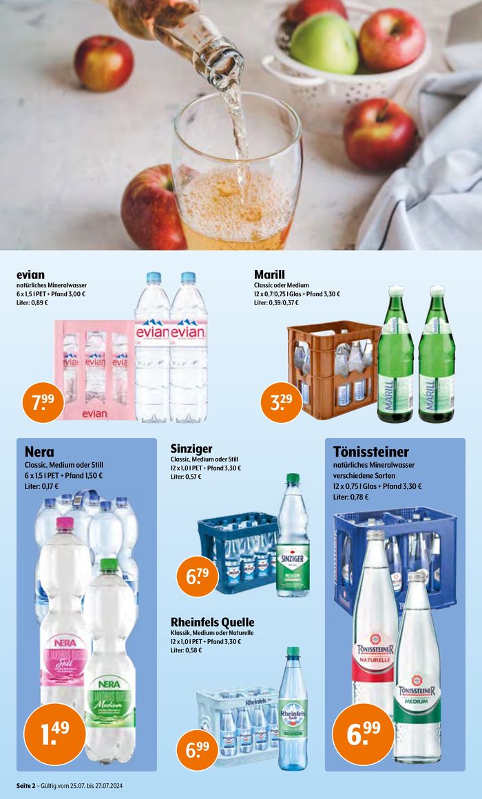 Trink und Spare Katalog | Top-Angebote für Sparfüchse | 25.7.2024 - 27.7.2024