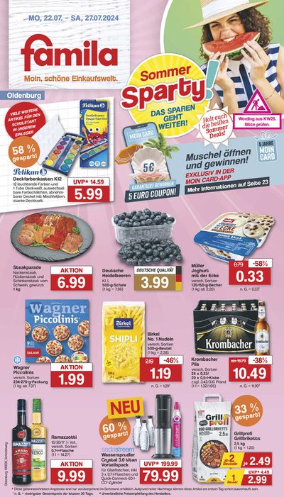 famila Nordwest Katalog | Top-Angebote für Sparfüchse | 21.7.2024 - 27.7.2024