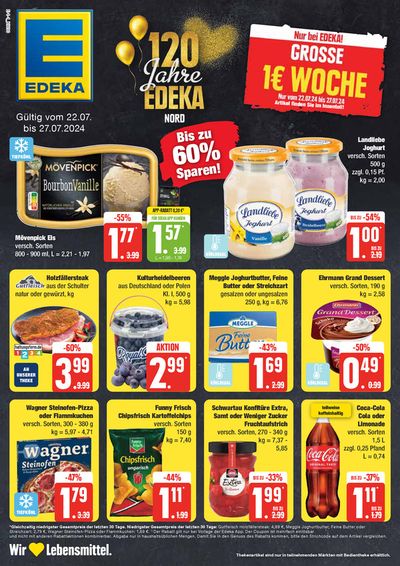Angebote von Supermärkte in Hamburg | Sonderangebote für Sie in EDEKA | 21.7.2024 - 27.7.2024